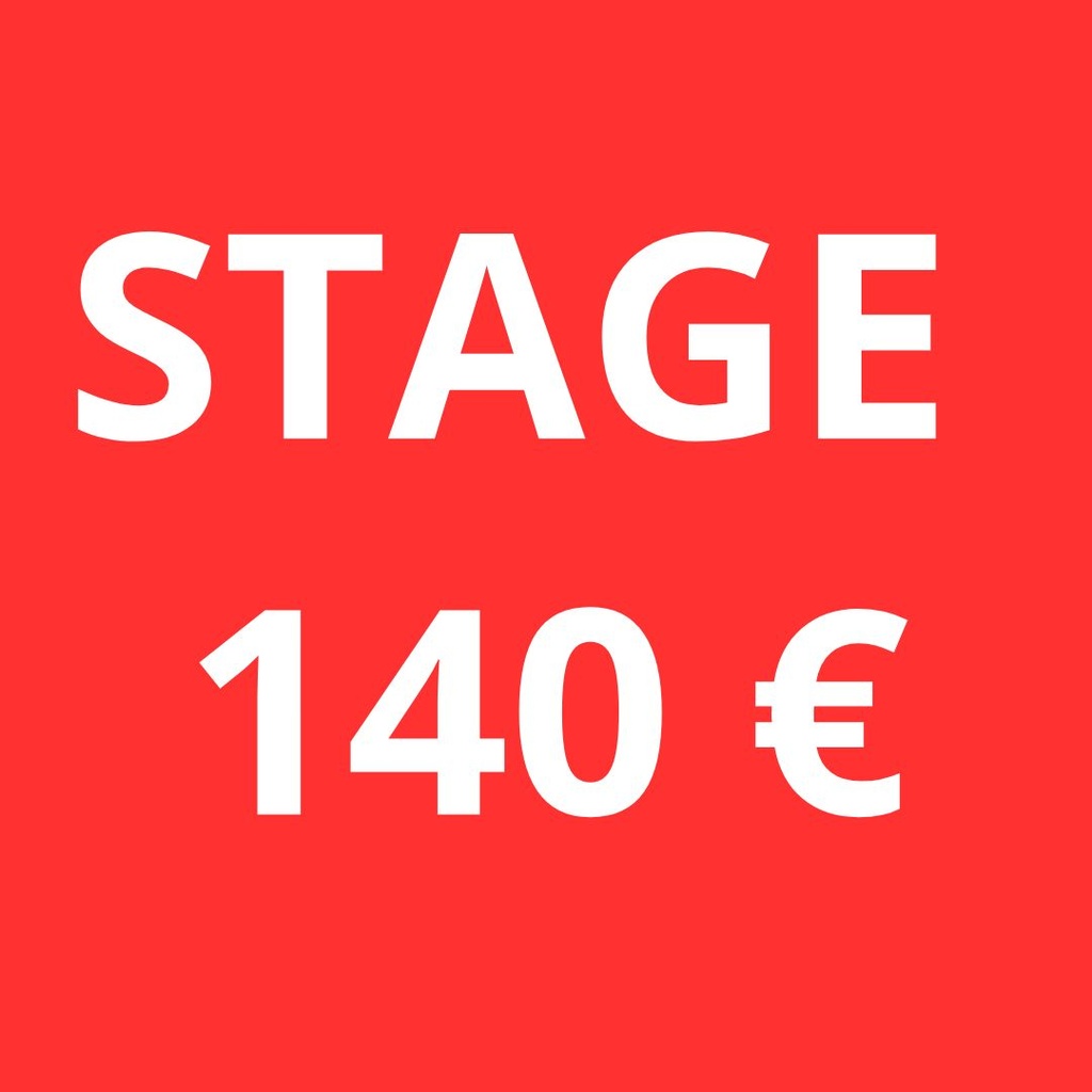 STAGE* - 140€
